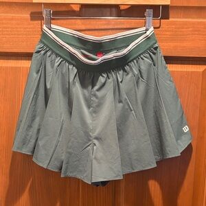 Wilson Green Pleated Shorts